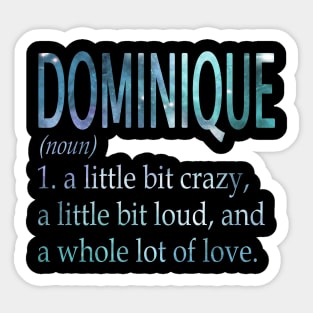 Dominique Sticker